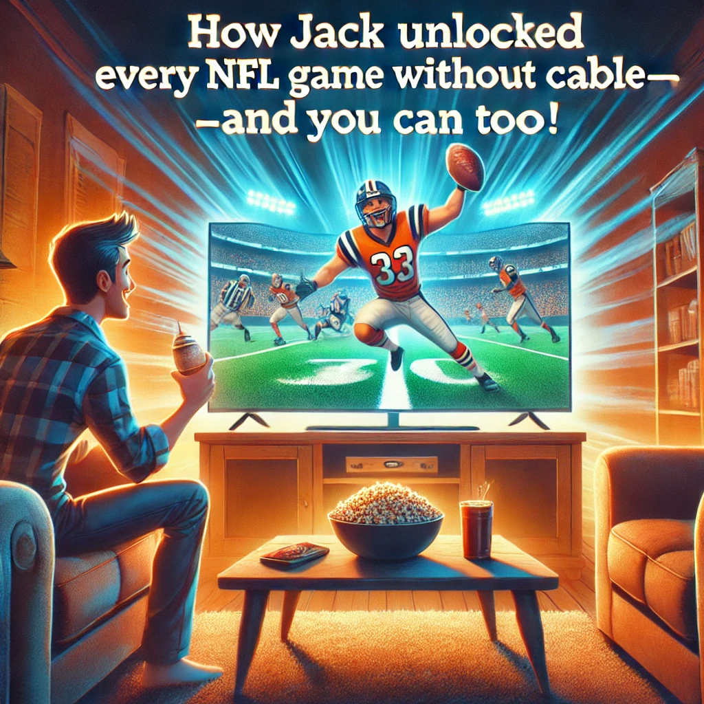 “How Jack Unlocked Every NFL Game Without Cable—And You Can Too!”